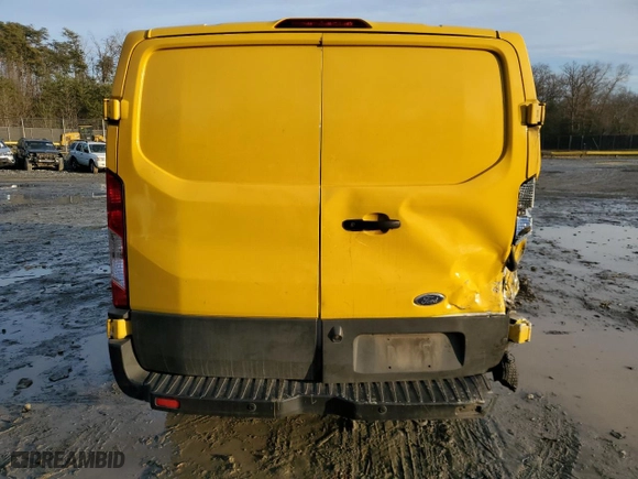 2019 Ford Transit Van with VIN 1FTYR1ZMXKKA67409, listed as a Copart auction lot 85760144 with NaN miles and Salvage Title. Bid and sale history available at carsss.com. Image 6.