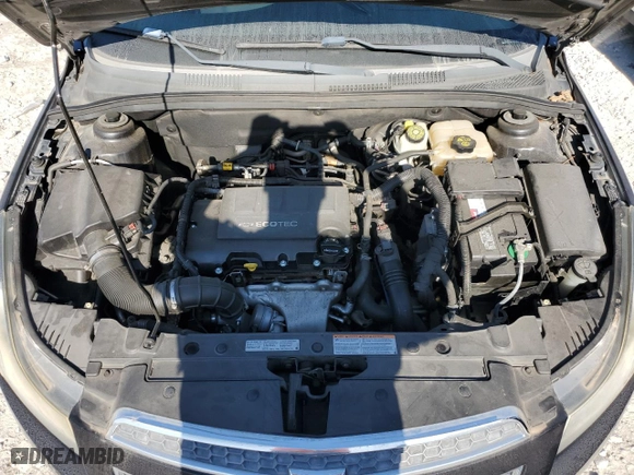 2014 Chevrolet Cruze 1LT with VIN 1G1PC5SB5E7299445, listed as a Copart auction lot 74546054 with 128,690 mi miles and Salvage Title. Bid and sale history available at carsss.com. Image 11.