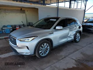 2019 Infiniti QX50 Essential z VIN 3PCAJ5M16KF137515, wystawiony jako Copart lot #59387945 z przebiegiem 88 963 mil mil oraz Szkoda całkowita • Salvage title. Historia ofert i sprzedaży dostępna na DreamBid. Obrazek 1.