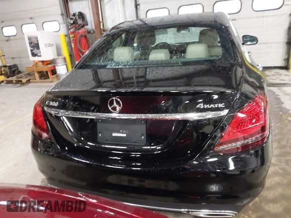 2020 Mercedes-Benz C 300 with VIN WDDWF8EB7LR562663, listed as a IAAI auction lot 41054444 with 36,146 mi miles and . Bid and sale history available at DreamBid. Image 17.