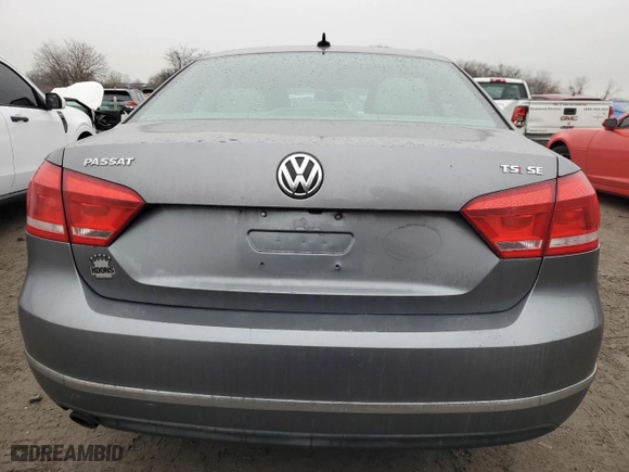 2015 Volkswagen Passat 1.8T Sport with VIN 1VWBT7A31FC040917, listed as a Copart auction lot 43536315 with 143,340 mi miles and Clean Title. Bid and sale history available at carsss.com. Image 6.