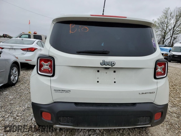 2015 Jeep Renegade Limited z VIN ZACCJADT3FPB30703, wystawiony jako Copart lot #51003055 z przebiegiem 121 533 mil mil oraz Szkoda całkowita • Salvage title. Historia ofert i sprzedaży dostępna na DreamBid. Obrazek 6.