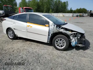 2018 Toyota Prius Two with VIN JTDKARFU1J3065248, listed as a Copart auction lot 56168125 with Not Provided miles and Salvage Title. Bid and sale history available at DreamBid. Image 4.