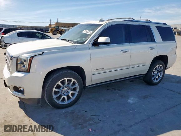 2015 GMC Yukon Denali z VIN 1GKS2CKJ6FR706151, wystawiony jako Copart lot #50556805 z przebiegiem 174 259 mil mil oraz Czysty tytuł • Clean title. Historia ofert i sprzedaży dostępna na DreamBid. Obrazek 1.