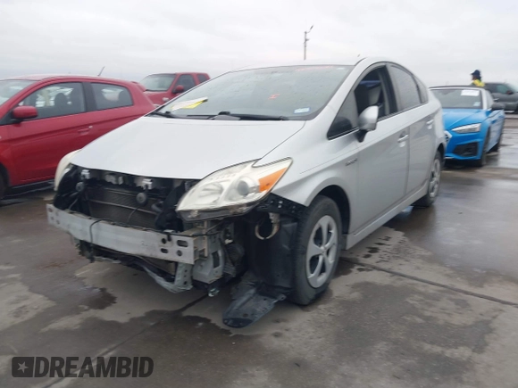 2013 Toyota Prius One with VIN JTDKN3DU8D5687181, listed as a IAAI auction lot 41901329 with 142,016 mi miles. Bid and sale history available at carsss.com. Image 18.