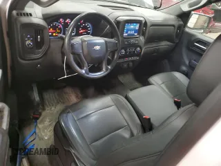 2020 Chevrolet Silverado 1500 Work Truck with VIN 3GCNWAEH3LG330501, listed as a Copart auction lot 84413054 with 99,049 mi miles and Clean Title. Bid and sale history available at DreamBid. Image 8.