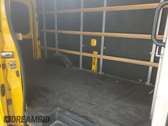 2023 Ford Transit Cargo with VIN 1FTBR1X81PKA74025, listed as a Copart auction lot 66054085 with 48,053 mi miles and Salvage title. Bid and sale history available at DreamBid. Image 10.