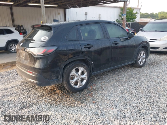 2024 Honda HR-V LX with VIN 3CZRZ2H33RM782404, listed as a IAAI auction lot 42343698 with 20,026 mi miles and . Bid and sale history available at DreamBid. Image 4.