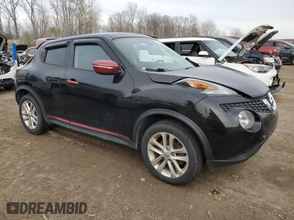2016 Nissan Juke SL with VIN JN8AF5MR0GT607988, listed as a Copart auction lot 78781294 with 142,307 mi miles and Clean Title. Bid and sale history available at carsss.com. Image 4.