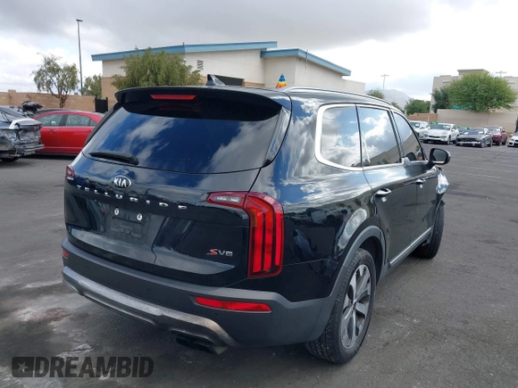 2021 Kia Telluride S with VIN 5XYP64HC1MG101003, listed as a IAAI auction lot 42248616 with 146,960 mi miles and . Bid and sale history available at DreamBid. Image 4.