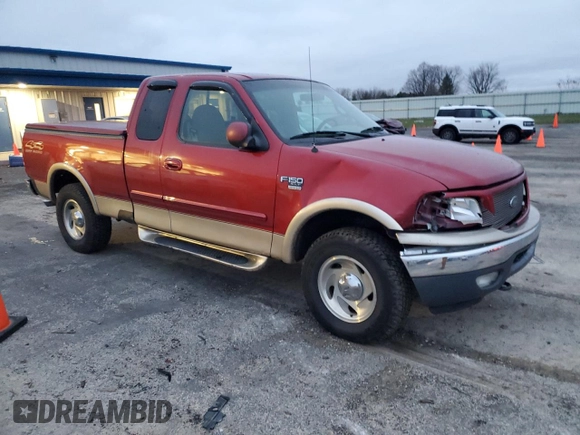 2000 Ford F-150 XL with VIN 1FTRX18W6YNA00102, listed as a Copart auction lot 81419024 with 162,953 mi miles and Non Repairable. Bid and sale history available at carsss.com. Image 4.