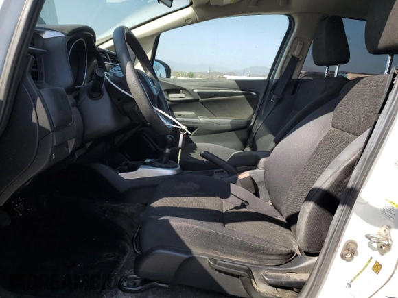 2015 Honda Fit LX with VIN 3HGGK5G55FM747740, listed as a Copart auction lot 61692725 with 61,923 mi miles and Salvage title. Bid and sale history available at DreamBid. Image 7.