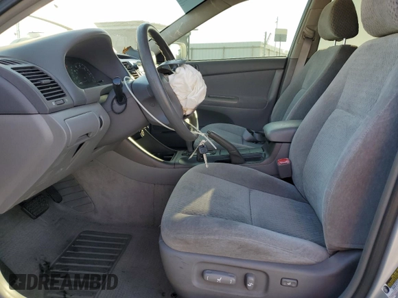 2004 Toyota Camry LE with VIN 4T1BE32K24U265992, listed as a Copart auction lot 53761975 with 97,006 mi miles and Salvage Title. Bid and sale history available at DreamBid. Image 7.