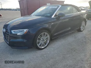 2017 Audi A3 2.0T Premium Plus with VIN WAUY8LFF6H1071831, listed as a Copart auction lot 75621344 with 21,370 mi miles and Salvage Title. Bid and sale history available at carsss.com. Image 1.