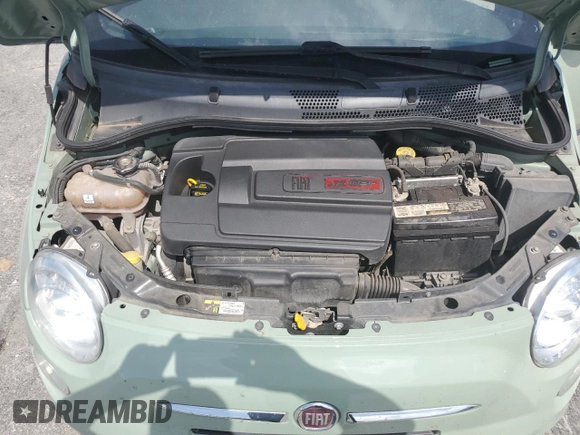 2015 FIAT 500 Sport with VIN 3C3CFFBR2FT707384, listed as a Copart auction lot 65052815 with 83,875 mi miles and Clean title. Bid and sale history available at DreamBid. Image 11.