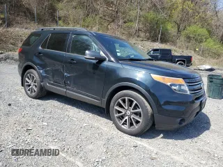 2015 Ford Explorer XLT with VIN 1FM5K8D84FGA30743, listed as a Copart auction lot 53464025 with 77,959 mi miles and Salvage Title. Bid and sale history available at carsss.com. Image 4.
