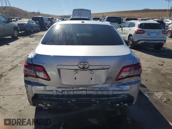 2011 Toyota Camry LE with VIN 4T1BF3EK4BU168945, listed as a Copart auction lot 43729675 with 45,118 mi miles and Salvage Title. Bid and sale history available at carsss.com. Image 6.