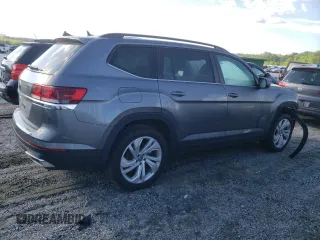 2021 Volkswagen Atlas SE with VIN 1V2JP2CA2MC559861, listed as a Copart auction lot 55724125 with 44,041 mi miles and Salvage title. Bid and sale history available at DreamBid. Image 3.