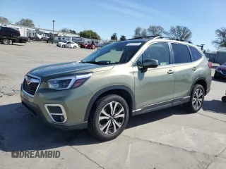 2021 Subaru Forester Limited with VIN JF2SKASC9MH421529, listed as a Copart auction lot 49187315 with 50,646 mi miles and Salvage Title. Bid and sale history available at carsss.com. Image 1.