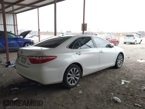 2017 Toyota Camry Hybrid LE with VIN 4T1BD1FKXHU218247, listed as a IAAI auction lot 41625337 with 72,040 mi miles. Bid and sale history available at carsss.com. Image 4.
