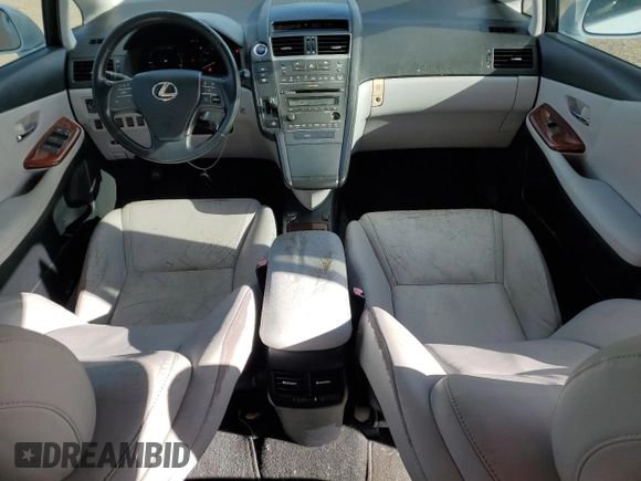 2010 Lexus HS with VIN JTHBB1BA6A2022135, listed as a Copart auction lot 72088844 with 125,336 mi miles and Salvage Title. Bid and sale history available at carsss.com. Image 8.