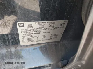 2015 Chevrolet Tahoe Commercial z VIN 1GNLC2EC7FR575386, wystawiony jako IAAI lot #41836137 z przebiegiem 143 231 mil mil oraz . Historia ofert i sprzedaży dostępna na DreamBid. Obrazek 9.