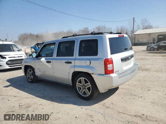 2009 Jeep Patriot Sport with VIN 1J8FT28B59D126503, listed as a Copart auction lot 48994695 with 167,804 mi miles and Salvage Title. Bid and sale history available at DreamBid. Image 2.