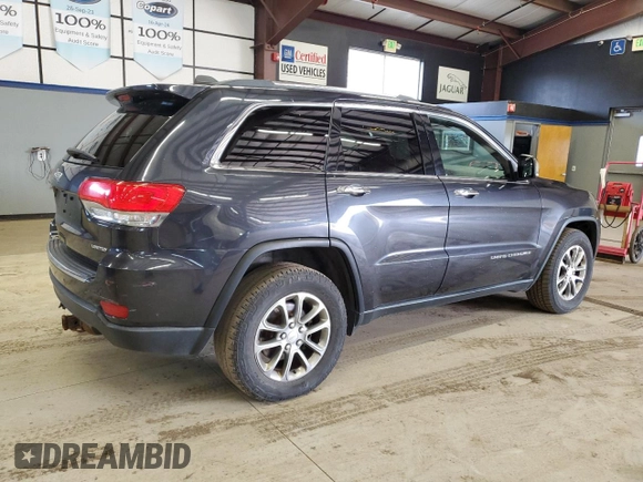 2014 Jeep Grand Cherokee Limited z VIN 1C4RJFBG9EC274885, wystawiony jako Copart lot #53243435 z przebiegiem 165 900 mil mil oraz Czysty tytuł • Clean title. Historia ofert i sprzedaży dostępna na DreamBid. Obrazek 3.