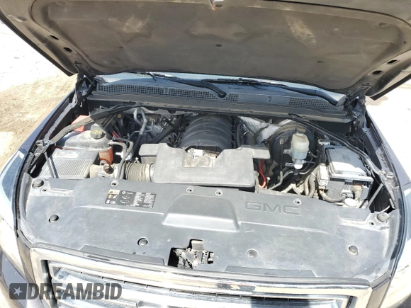 2015 GMC Yukon XL SLT with VIN 1GKS1HKC8FR551491, listed as a Copart auction lot 49183575 with 226,565 mi miles and Salvage Title. Bid and sale history available at carsss.com. Image 12.