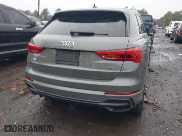 2020 Audi Q3 S line Premium with VIN WA1DECF36L1094769, listed as a IAAI auction lot 41191285 with 30,769 mi miles and . Bid and sale history available at DreamBid. Image 16.