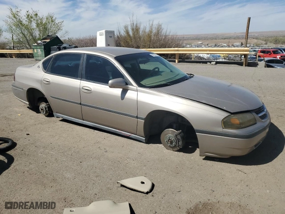 2003 Chevrolet Impala with VIN 2G1WF52E439337434, listed as a Copart auction lot 50739765 with 134,566 mi miles and Salvage Title. Bid and sale history available at carsss.com. Image 4.
