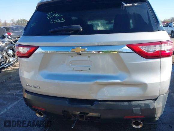2021 Chevrolet Traverse LS with VIN 1GNERFKW1MJ255148, listed as a IAAI auction lot 41894997 with 74,333 mi miles. Bid and sale history available at carsss.com. Image 18.