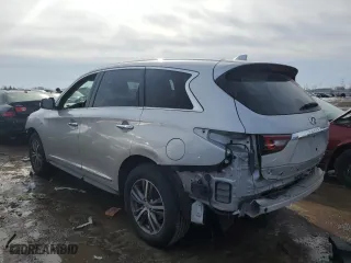 2019 Infiniti QX60 PURE with VIN 5N1DL0MM6KC565761, listed as a Copart auction lot 46236875 with 82,677 mi miles and Salvage Title. Bid and sale history available at carsss.com. Image 2.