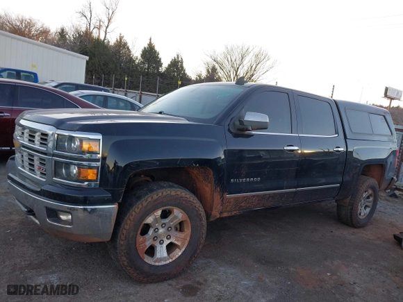 2015 Chevrolet Silverado 1500 LTZ with VIN 3GCUKSEC2FG291714, listed as a IAAI auction lot 41240086 with 169,395 mi miles. Bid and sale history available at carsss.com. Image 14.
