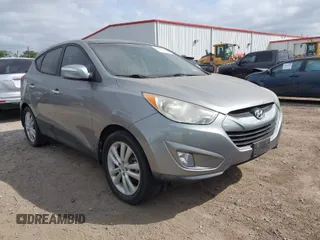 2013 Hyundai Tucson GLS with VIN KM8JU3AC8DU754941, listed as a IAAI auction lot 42063141 with 72,661 mi miles. Bid and sale history available at carsss.com. Image 1.