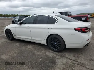 2021 BMW 5 Series 530i xDrive with VIN WBA13BJ07MCF93964, listed as a Copart auction lot 57125345 with 59,216 mi miles and Salvage title. Bid and sale history available at DreamBid. Image 2.