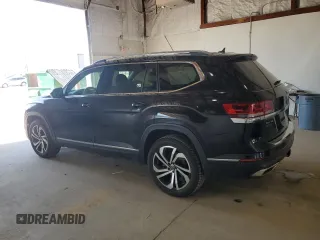 2021 Volkswagen Atlas SEL Premium with VIN 1V2TR2CA8MC529511, listed as a Copart auction lot 53453355 with 116,082 mi miles and Salvage title. Bid and sale history available at DreamBid. Image 2.