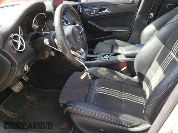 2018 Mercedes-Benz CLA with VIN WDDSJ4EB7JN533819, listed as a Copart auction lot 43959063 with 107,558 mi miles. Bid and sale history available at carsss.com. Image 7.
