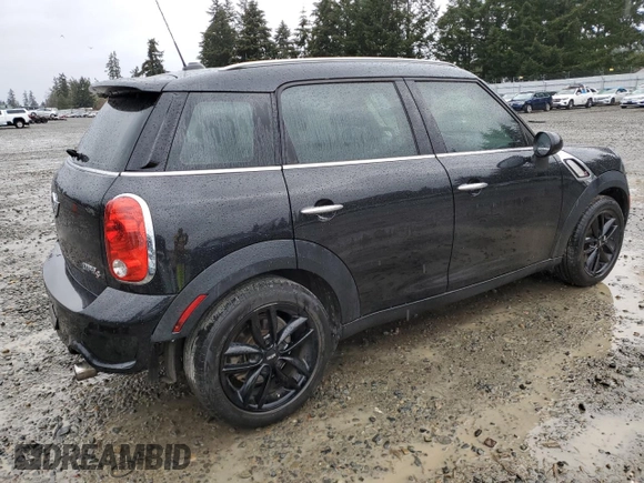 2013 MINI Countryman S z VIN WMWZC3C51DWP22813, wystawiony jako Copart lot #48595455 z przebiegiem 94 903 mil mil oraz Szkoda całkowita • Salvage title. Historia ofert i sprzedaży dostępna na DreamBid. Obrazek 3.