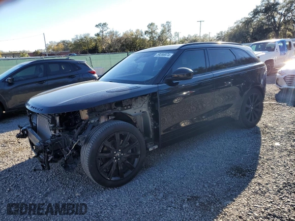 2019 Land Rover Range Rover Velar R-Dynamic SE with VIN SALYL2FV6KA226610, listed as a Copart auction lot 39356974 with 54,066 mi miles. Bid and sale history available at carsss.com. Image 1.