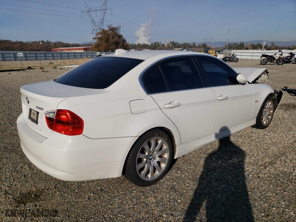 2006 BMW 3 Series 330i with VIN WBAVB33546KR74194, listed as a Copart auction lot 48829575 with 146,661 mi miles and Salvage Title. Bid and sale history available at carsss.com. Image 3.