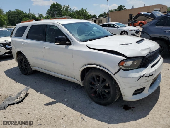 2018 Dodge Durango R/T with VIN 1C4SDJCT5JC232067, listed as a Copart auction lot 55892234 with 84,208 mi miles and Salvage Title. Bid and sale history available at carsss.com. Image 4.