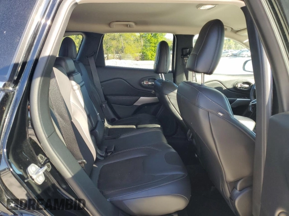 2018 Jeep Cherokee Latitude Plus with VIN 1C4PJLLB8JD509791, listed as a Copart auction lot 53242355 with 46,973 mi miles and Salvage Title. Bid and sale history available at carsss.com. Image 11.