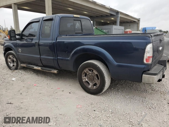 2013 Ford F-250 XLT with VIN 1FT7X2AT3DEA94916, listed as a Copart auction lot 88783415 with 184,069 mi miles and Salvage title. Bid and sale history available at DreamBid. Image 2.