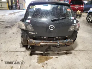 2009 Mazda 3 S Touring with VIN JM1BK343491246145, listed as a Copart auction lot 47829095 with 146,040 mi miles and Salvage Title. Bid and sale history available at DreamBid. Image 6.