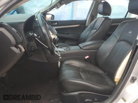 2013 Infiniti G37 x z VIN JN1CV6AR3DM759497, wystawiony jako Copart lot #58211455 z przebiegiem Nie podano mil oraz Szkoda całkowita • Salvage title. Historia ofert i sprzedaży dostępna na DreamBid. Obrazek 7.