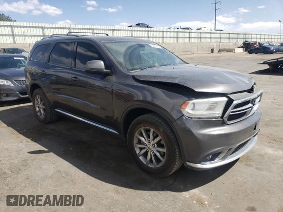 2016 Dodge Durango SXT with VIN 1C4RDJAGXGC415929, listed as a Copart auction lot 52812635 with 202,456 mi miles and Salvage title. Bid and sale history available at DreamBid. Image 4.