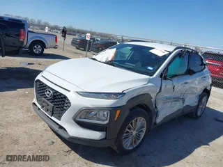 2019 Hyundai Kona SEL with VIN KM8K22AA9KU291238, listed as a IAAI auction lot 41777009 with 84,826 mi miles. Bid and sale history available at carsss.com. Image 2.