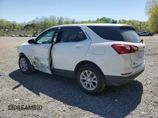 2019 Chevrolet Equinox LT z VIN 3GNAXUEVXKL327661, wystawiony jako Copart lot #54168045 z przebiegiem 83 308 mil mil oraz Szkoda całkowita • Salvage title. Historia ofert i sprzedaży dostępna na DreamBid. Obrazek 2.