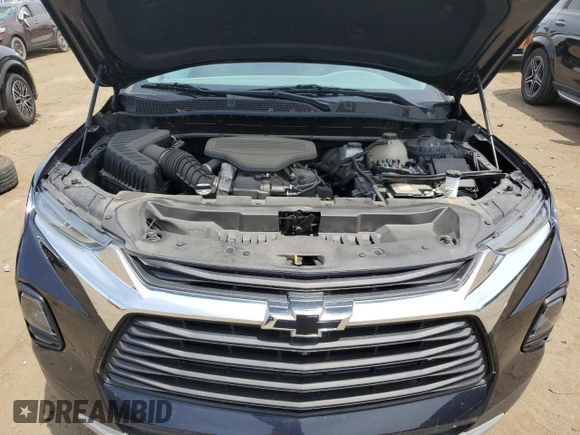 2020 Chevrolet Blazer LT z VIN 3GNKBJRSXLS635633, wystawiony jako Copart lot #58584645 z przebiegiem 21 642 mil mil oraz Szkoda całkowita • Salvage title. Historia ofert i sprzedaży dostępna na DreamBid. Obrazek 11.